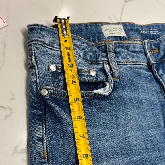 Pilcro Blue Flare & Wide Leg Jeans - Picture 12 of 16